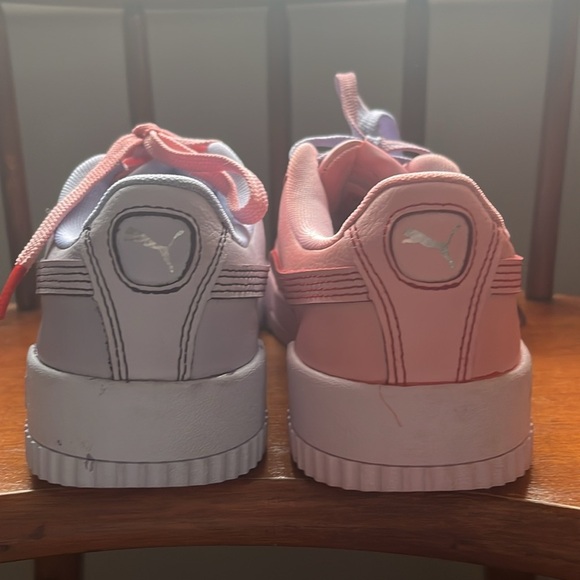 RARE CUSTOM  One-of-a-kind Puma Carina 2.0 Women’s Tennis Shoes Size 7.5 - Picture 3 of 11